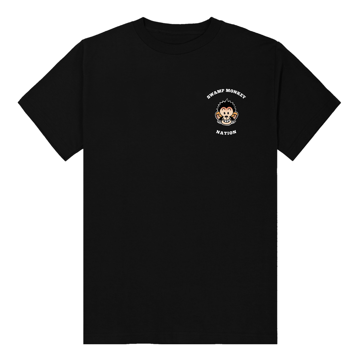 Swamp Monkey Black T-shirt