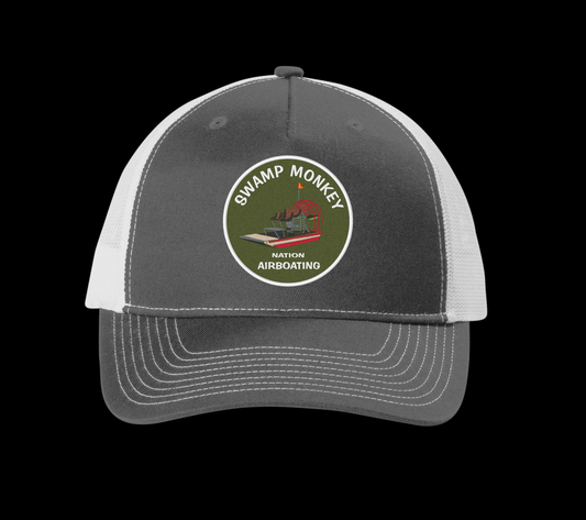 Swamp Monkey Nation - Airboating Patch Hat